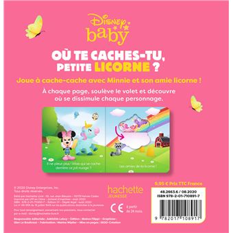 DISNEY BABY - Où te caches-tu, petite licorne ?