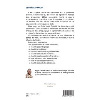Code fiscal OHADA