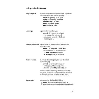 Dictionnaire anglais unilingue Collins - autorisé au bac (LLCER Anglais et AMC) + BTS tertiaires