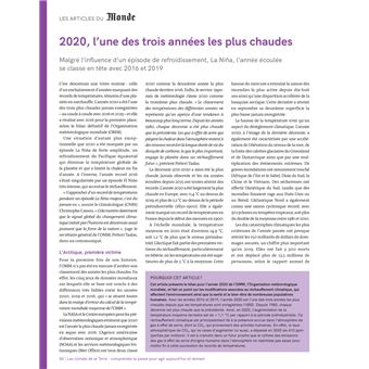 Réviser son bac avec le Monde 2022, Spécialité Sciences de la vie et de la Terre