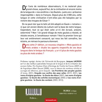 Les irréductibles mots gaulois dans la langue française