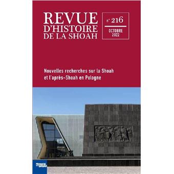 Revue d'Histoire de la Shoah