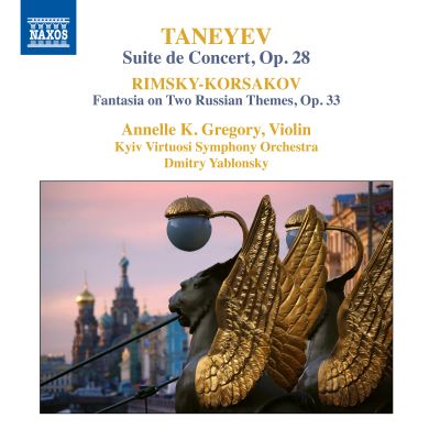 Suite De Concert Opus 28 Fantaisie On Two Russian Themes Opus 33