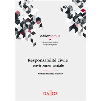 Responsabilité civile environnementale