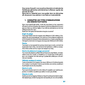 L'indispensable du plaisancier