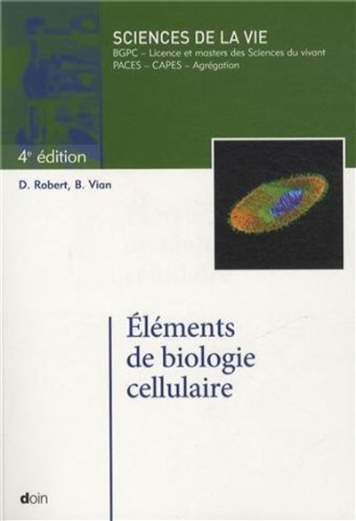 Eléments de biologie cellulaire
