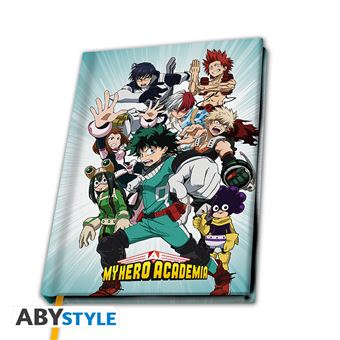 Cahier A5 My Hero Academia Héros