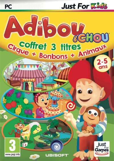 Coffret Adiboud'chou 3 titres PC