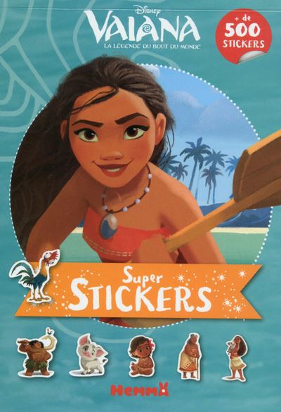Vaiana super stickers