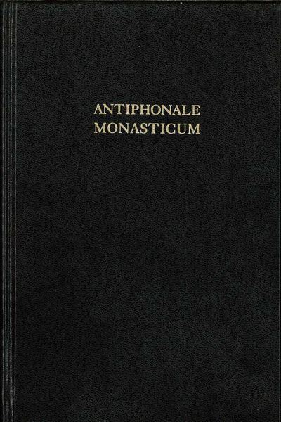 Antiphonaire monastique 2 psal