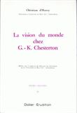La Vision du monde chez G. K. Chesterton
