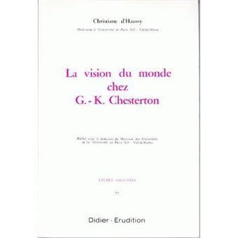 La Vision du monde chez G. K. Chesterton