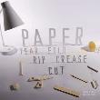 Paper tear fold rip crease cut