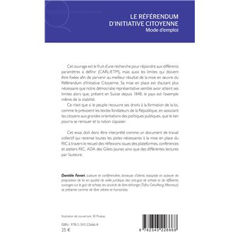 Le référendum d'initiative citoyenne