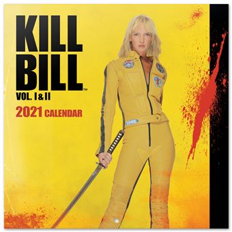 Calendrier 2021 30x30 Kill Bill