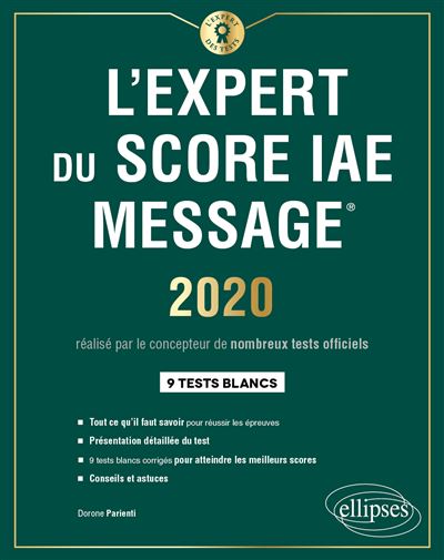 L'Expert du Score IAE Message