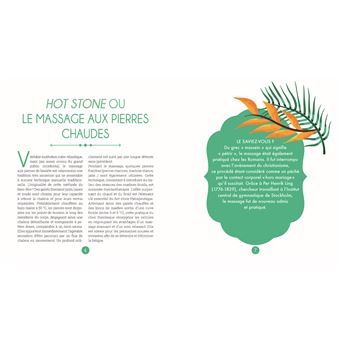 Mon salon de massage aux pierres chaudes