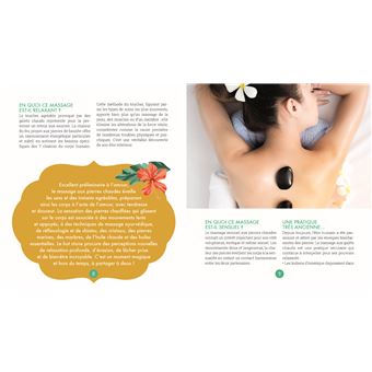 Mon salon de massage aux pierres chaudes