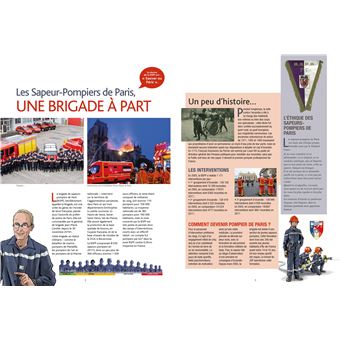 Pompiers, Les Métiers en BD