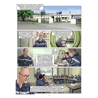 Pompiers, Les Métiers en BD