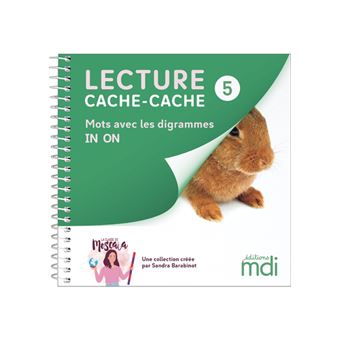 Lecture cache-cache - Livre 5 - Digrammes ON, IN