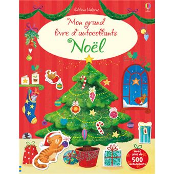 Mon grand livre d'autocollants - Noël
