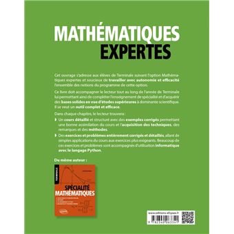 Mathématiques expertes - Terminale