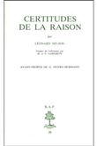 BAP n°39 - Certitudes de la raison