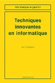 Techniques innovantes en informatique