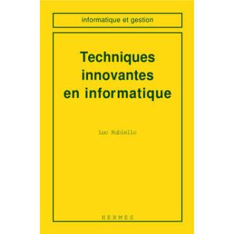 Techniques innovantes en informatique