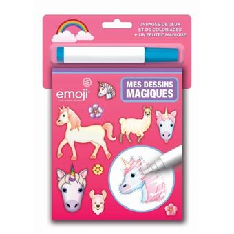 Emoji Licorne - Mes dessins magiques