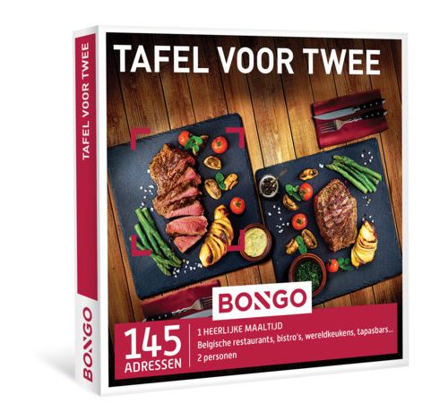 Bongo NL Giftcard GC Tafel voor twee