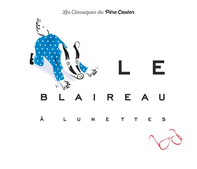 Le blaireau a lunettes