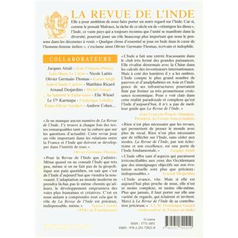 Revue de l'Inde