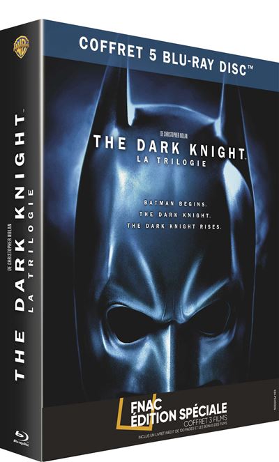 Coffret The Dark Knight La Trilogie Edition spéciale Fnac Blu-Ray - Christopher  Nolan - Blu-ray - Achat & prix | fnac