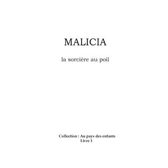 Malicia la sorcière au poil