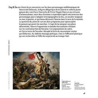 Sous le street art, le Louvre