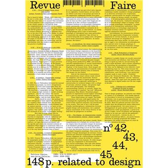 Faire, Regarder le graphisme