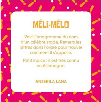 Mon mini-quiz Foot