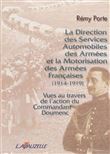 La Direction des services automobiles des armées et la motorisation des armées françaises