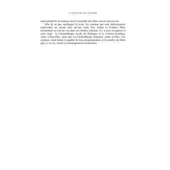 L'aventure de l'éclipse