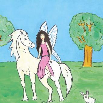 Le cheval de Louise et Dame licorne