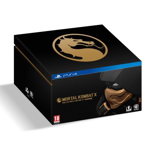 Pochette avant du jeu Mortal Kombat X Collector by Coarse PS4