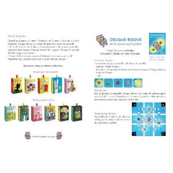 Croque bisous et la course aux lucioles (le jeu)