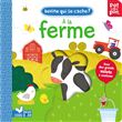 Devine qui se cache à la ferme - livre avec rabats troués