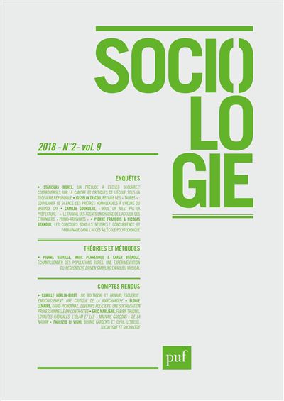 Sociologie,2018-2