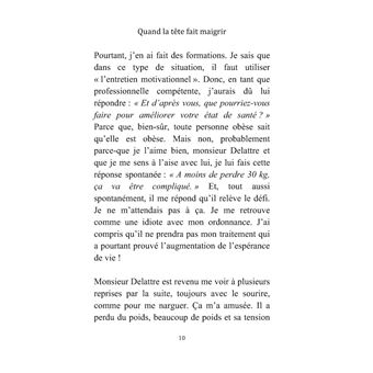 Quand la Tête fait Maigrir