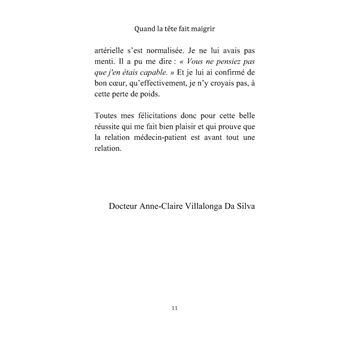 Quand la Tête fait Maigrir