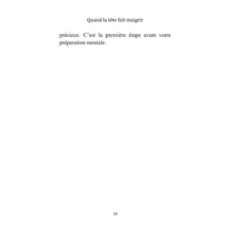 Quand la Tête fait Maigrir