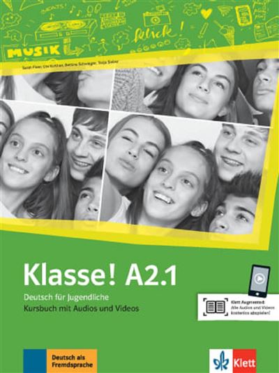 Klasse! A2.1 Livre de l'élève + audios + videos